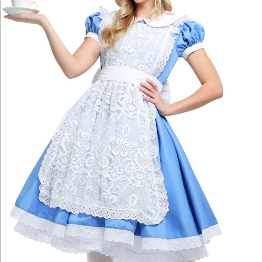 Alice in Wonderland costume and accessories